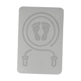 Maxbell Jump Rope Mat Non Slip Shockproof Skipping Mat Yoga Mat Fitness Exercise Mat Gray