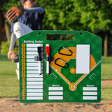 Maxbell Baseball Coaches Board Referee Portable Baseball Coaching Board for Training