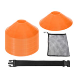 Maxbell Soccer Cones Durable Sports Cones Orange for Basketball Challenge Kids Games 40pcs