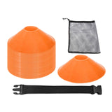 Maxbell Soccer Cones Durable Sports Cones Orange for Basketball Challenge Kids Games 40pcs