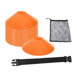 Maxbell Soccer Cones Durable Sports Cones Orange for Basketball Challenge Kids Games 40pcs