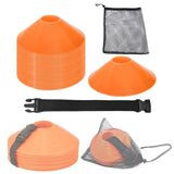 Maxbell Soccer Cones Durable Sports Cones Orange for Basketball Challenge Kids Games 40pcs