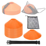 Maxbell Soccer Cones Durable Sports Cones Orange for Basketball Challenge Kids Games 40pcs