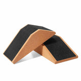 Maxbell Cork Squat Wedge Block Durable Platform for Pilates Gym Heel Elevated Squats 1pc