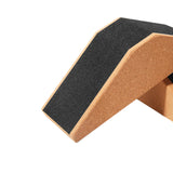 Maxbell Cork Squat Wedge Block Durable Platform for Pilates Gym Heel Elevated Squats 1pc