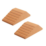 Maxbell Cork Squat Wedge Block Durable Trainer for Pilates Yoga Heel Elevated Squats 2pcs
