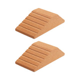 Maxbell Cork Squat Wedge Block Durable Trainer for Pilates Yoga Heel Elevated Squats 2pcs