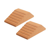 Maxbell Cork Squat Wedge Block Durable Trainer for Pilates Yoga Heel Elevated Squats 2pcs