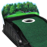 Maxbell Golf Putting Mat with Automatic Ball Return Lightweight Golf Putting Trainer