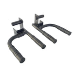 Maxbell 2 Pieces Dip Bar Barbell Rack Holders Easy to Install Chest Training Pull up Wide margin