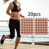 Maxbell 20x Cross Muscle Tape Wrap Muscle Grid Tape for Running Body