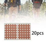 Maxbell 20x Cross Muscle Tape Wrap Muscle Grid Tape for Running Body