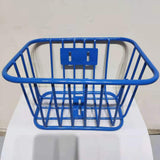 Maxbell Kids Bike Basket Front Holder for Cycling Boys Girls Bike Accessory Shopping Blue