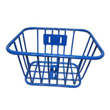 Maxbell Kids Bike Basket Front Holder for Cycling Boys Girls Bike Accessory Shopping Blue