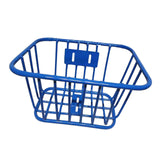 Maxbell Kids Bike Basket Front Holder for Cycling Boys Girls Bike Accessory Shopping Blue