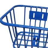 Maxbell Kids Bike Basket Front Holder for Cycling Boys Girls Bike Accessory Shopping Blue