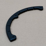 Maxbell 2 Pieces Snowboard Protection Strips Silicone Longboard Deck Bumper Strip