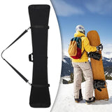 Maxbell Snowboard Bag Durable Snowboard Sleeve Case for Skateboarding Skating Skiing 155CM Flat Head