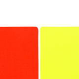 Maxbell Soccer Referee Cards Set PVC Football Yellow and Red Card for Outdoor Sports Card Only