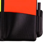 Maxbell Soccer Referee Cards Set PVC Football Yellow and Red Card for Outdoor Sports With Book Whistle