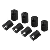 Maxbell 8Pcs Trampoline Enclosure Pole Caps Trampoline Pole Caps for Children Garden