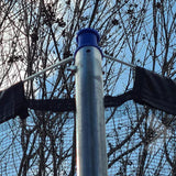 Maxbell Trampoline Bar Caps for Net Hook Repairs Portable Trampoline Net Pole Caps