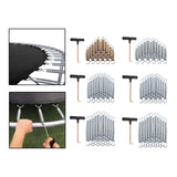 Maxbell 20Pcs Trampoline Springs Heavy Duty Weather Resistant Trampoline Accessories 9cm