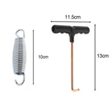 Maxbell 20Pcs Trampoline Springs Heavy Duty Weather Resistant Trampoline Accessories 10cm