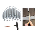 Maxbell 20Pcs Trampoline Springs Heavy Duty Weather Resistant Trampoline Accessories 10cm