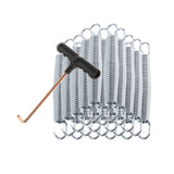 Maxbell 20Pcs Trampoline Springs Heavy Duty Weather Resistant Trampoline Accessories 14.7cm