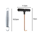 Maxbell 20Pcs Trampoline Springs Heavy Duty Weather Resistant Trampoline Accessories 16cm