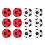 Maxbell 12 Pieces Foosball Table Balls Table Top Soccer Balls for Match Toy Supplies