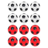 Maxbell 12 Pieces Foosball Table Balls Table Top Soccer Balls for Match Toy Supplies