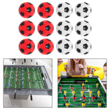 Maxbell 12 Pieces Foosball Table Balls Table Top Soccer Balls for Match Toy Supplies
