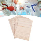 Maxbell 10 Pieces Wood Breaking Board Hitting Portable Wood Taekwondo Breaking Board 0.7cm thickness