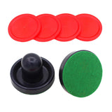 Maxbell Air Hockey Pushers and Air Hockey Pucks Goal Handles Paddles for Game Tables Dark Blue