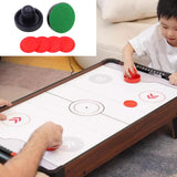 Maxbell Air Hockey Pushers and Air Hockey Pucks Goal Handles Paddles for Game Tables Dark Blue