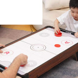 Maxbell Air Hockey Pushers and Air Hockey Pucks Goal Handles Paddles for Game Tables Black