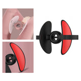 Maxbell Thigh Exerciser Toner Home Gym Women Inner Thigh Muscle Strengthening Device Black Red