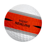 Maxbell Golf Ball Durable Portable Long Distance Golf Practice Ball Golf Accessories Orange