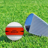 Maxbell Golf Ball Durable Portable Long Distance Golf Practice Ball Golf Accessories Orange