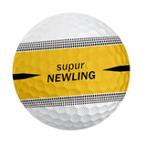 Maxbell Golf Ball Durable Portable Long Distance Golf Practice Ball Golf Accessories Yellow