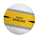 Maxbell Golf Ball Durable Portable Long Distance Golf Practice Ball Golf Accessories Yellow