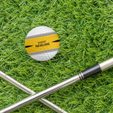 Maxbell Golf Ball Durable Portable Long Distance Golf Practice Ball Golf Accessories Yellow