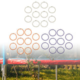 Maxbell 10x Trampoline Elastic Rope High Jump Bungee Cord for Tent Indoor Trampoline White