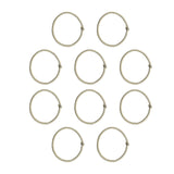 Maxbell 10x Trampoline Elastic Rope High Jump Bungee Cord for Tent Indoor Trampoline White