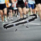 Maxbell Running Race Number Belt Breathable Women Durable Men Bib Holder for Runners