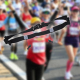 Maxbell Running Race Number Belt Breathable Women Durable Men Bib Holder for Runners