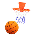 Maxbell Silent Basketball with Hoop Easy to Grip Party Favors Silent Ball Toy