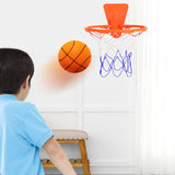 Maxbell Silent Basketball with Hoop Easy to Grip Party Favors Silent Ball Toy